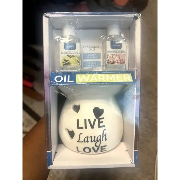 Interiors by Design Oil Warmer Gift Sets, 4 pc. Home Summer Fragrance:NIB/Sealed - Picture 4 of 5